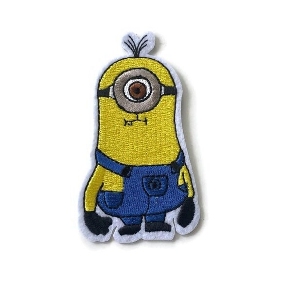 Stuart Minion Embroidered Patch - Picture 1 of 3